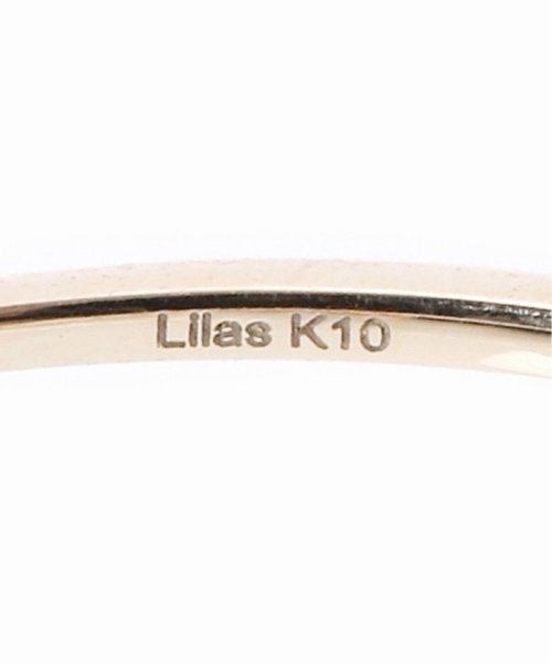 オニキスペアシェイプ5ピースリング K10 