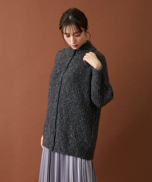 Leilian(レリアン)/ハイネックニットジャケット【LE TRICOT PERUGIA】/img08