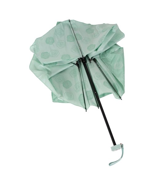 LANVIN COLLECTION(ランバン コレクション)/ランバン コレクション LANVIN COLLECTION 雨傘 折りたたみ ミニ レディース 60cm 軽量 FOLDING UMBRELLA ネイビー ベー/img06