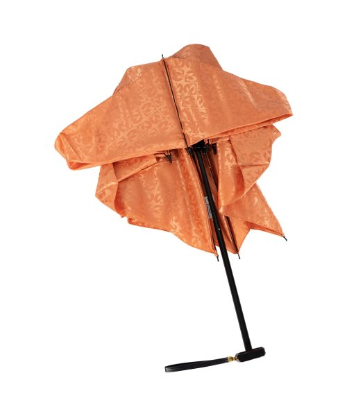 mila schon(ミラ・ショーン)/ミラショーン mila schon 傘 折り畳み 雨傘 レディース 55cm 軽量 ジャガード FOLDING UMBRELLA ブラック オフホワイト ネイビ/img06
