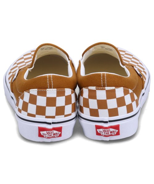 VANS(ヴァンズ)/VANS ヴァンズ スニーカー スリッポン クラシック メンズ レディース バンズ CLASSIC SLIP－ON ブラウン VN000BVZ1M7/img04