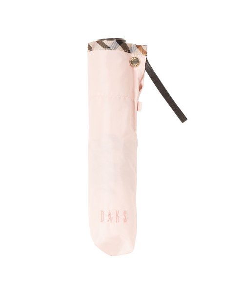 DAKS(ダックス)/ダックス DAKS 雨傘 折りたたみ ミニ レディース 55cm 日本製 軽量 グラスファイバー FOLDING UMBRELLA ネイビー ベージュ ワイン /img05