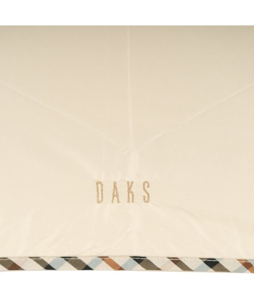 DAKS(ダックス)/ダックス DAKS 雨傘 折りたたみ ミニ レディース 55cm 日本製 軽量 グラスファイバー FOLDING UMBRELLA ネイビー ベージュ ワイン /img18