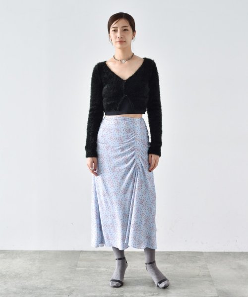 DRESSTERIOR(ドレステリア)/CODE A | flower print skirt/img02
