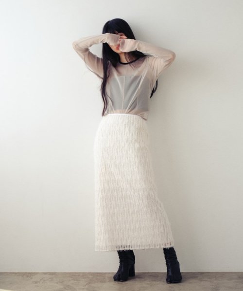 DRESSTERIOR(ドレステリア)/CODE A ｜ back open tulle tops/img17