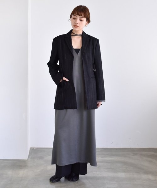 DRESSTERIOR(ドレステリア)/CODE A ｜ belted oversized jacket/img02