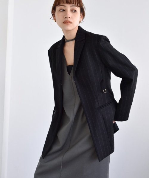 DRESSTERIOR(ドレステリア)/CODE A ｜ belted oversized jacket/img03