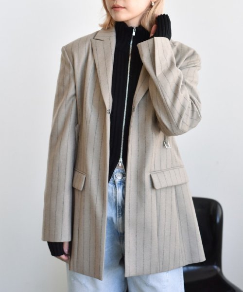 DRESSTERIOR(ドレステリア)/CODE A ｜ belted oversized jacket/img05