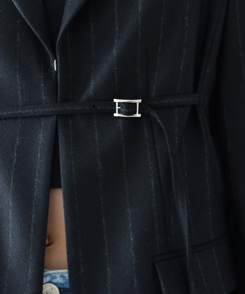DRESSTERIOR(ドレステリア)/CODE A ｜ belted oversized jacket/img10