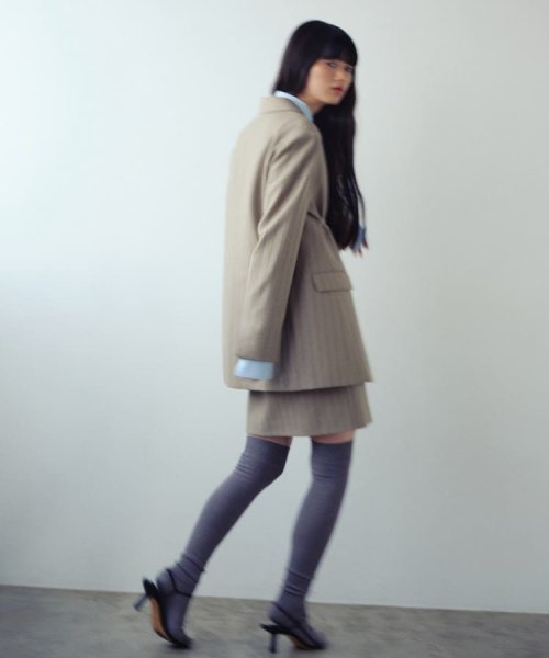 DRESSTERIOR(ドレステリア)/CODE A ｜ belted oversized jacket/img15