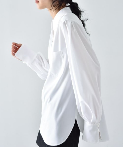 DRESSTERIOR(ドレステリア)/CODE A ｜ long point collar oversized shirt/img04