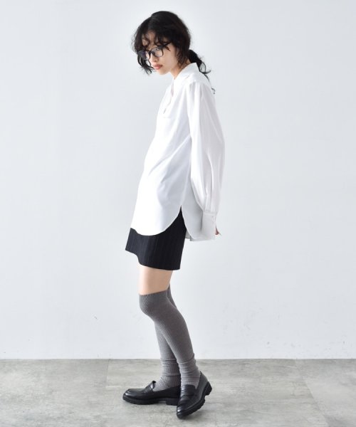 DRESSTERIOR(ドレステリア)/CODE A ｜ long point collar oversized shirt/img06