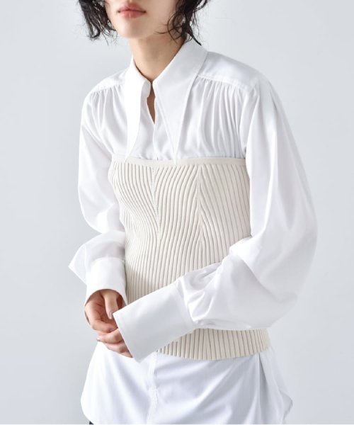 DRESSTERIOR(ドレステリア)/CODE A ｜ long point collar oversized shirt/img09