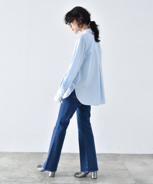 DRESSTERIOR(ドレステリア)/CODE A ｜ long point collar oversized shirt/img18