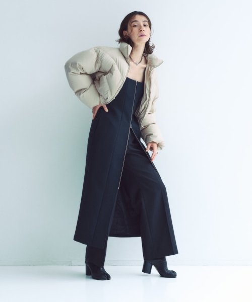 CODE A | cropped down jacket CODE