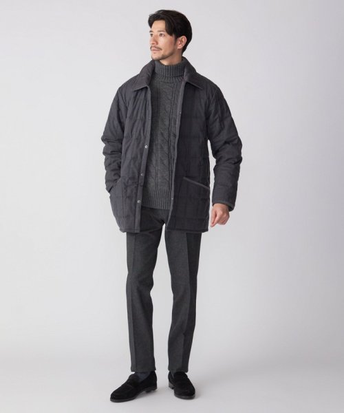 SHIPS MEN(シップス　メン)/【SHIPS別注】Barbour: LIDDESDALE/リッズデイル ウール/ポリエステル キルティング ジャケット/img01