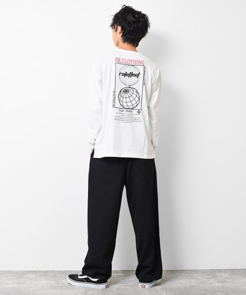 RAT EFFECT(ラット エフェクト)/RE.CLOTHINGバックプリントロングTシャツ/img11