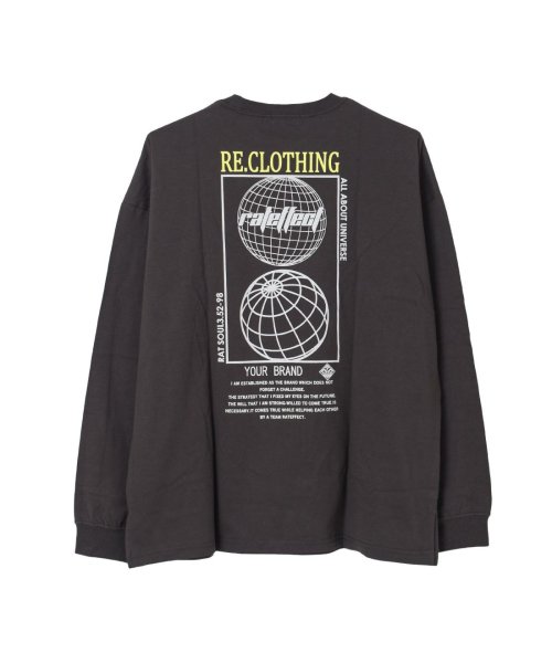 RAT EFFECT(ラット エフェクト)/RE.CLOTHINGバックプリントロングTシャツ/img15