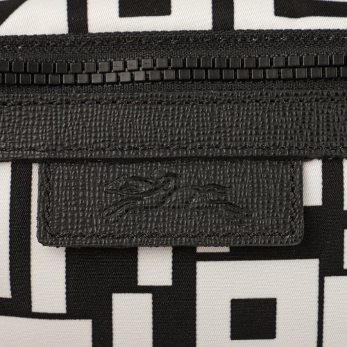 LONGCHAMP ロンシャン ボディバッグ 10034 412 067 LONGCHAMP ボディバッグ プリアージュ ノワール/ブラン NOIR/BLANC