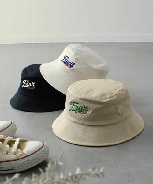 FRUIT OF THE LOOM(フルーツオブザルーム)/Fruit of the Loom EMBROIDERY BUCKET HAT type C/img04