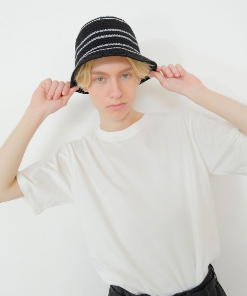 FRUIT OF THE LOOM(フルーツオブザルーム)/Fruit of the Loom LINE KNIT BUCKET HAT/img03