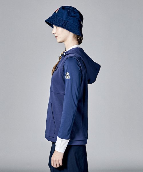 Munsingwear(マンシングウェア)/【ENVOY｜3Colors Penguin logo】吸汗ストレッチノースリーブパーカー【アウトレット】/img01