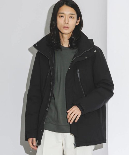 「西川ダウン(R)」フードデタッチャブルMATSUMIダウン 西川ダウン シリーズの定番モデル MATSUMI スタンドネックブルゾンとしてもお楽しみいただけるデザイン