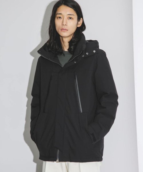 「西川ダウン(R)」フードデタッチャブルMATSUMIダウン 西川ダウン シリーズの定番モデル MATSUMI スタンドネックブルゾンとしてもお楽しみいただけるデザイン