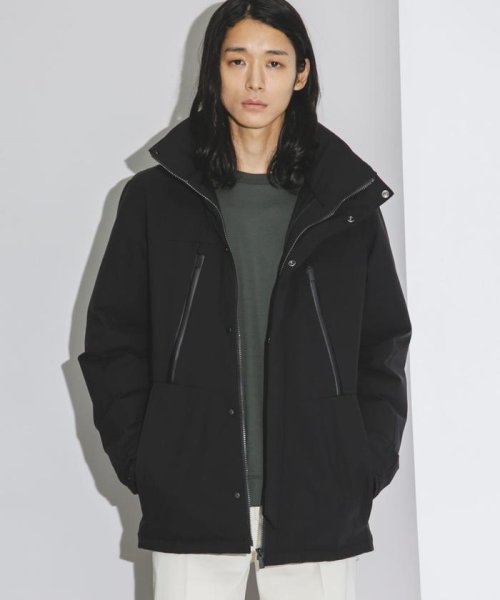 「西川ダウン(R)」フードデタッチャブルMATSUMIダウン 西川ダウン シリーズの定番モデル MATSUMI スタンドネックブルゾンとしてもお楽しみいただけるデザイン