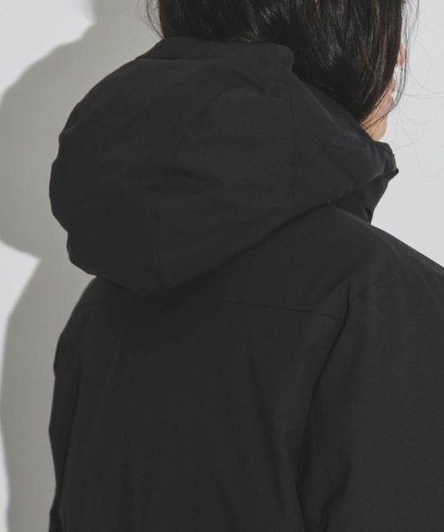 「西川ダウン(R)」フードデタッチャブルMATSUMIダウン 西川ダウン シリーズの定番モデル MATSUMI スタンドネックブルゾンとしてもお楽しみいただけるデザイン