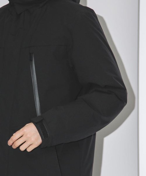 「西川ダウン(R)」フードデタッチャブルMATSUMIダウン 西川ダウン シリーズの定番モデル MATSUMI スタンドネックブルゾンとしてもお楽しみいただけるデザイン