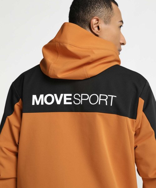 MOVESPORT(ムーブスポーツ)/HEATNAVI ソフトシェル バックロゴ フルジップフーディー/img45