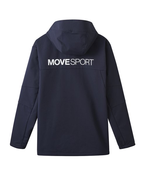 MOVESPORT(ムーブスポーツ)/HEATNAVI ソフトシェル バックロゴ フルジップフーディー/img48