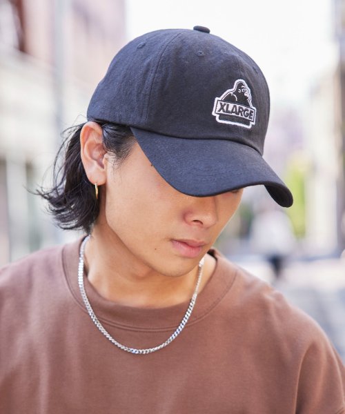 XLARGE(エクストララージ)/【XLARGE / エクストララージ】WASHED SLANTED OG 6PANEL CAP / ゴリラ 6パネル キャップ 帽子 101221051002/img04