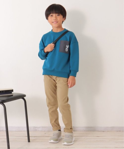 ikka kids(イッカ　キッズ)/ダンボールプリントポケ付きトレーナー（120〜160cm）/img09