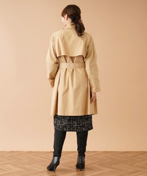 ミディ丈トレンチコート 