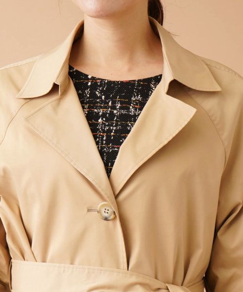 ミディ丈トレンチコート 