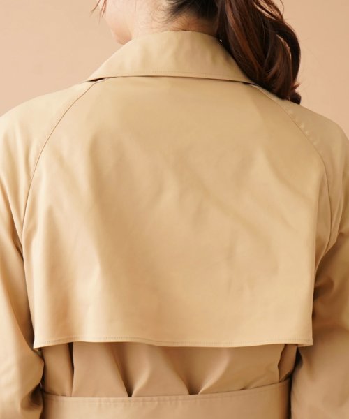 ミディ丈トレンチコート 