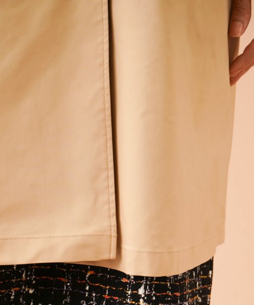 ミディ丈トレンチコート 