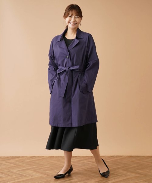 ミディ丈トレンチコート 