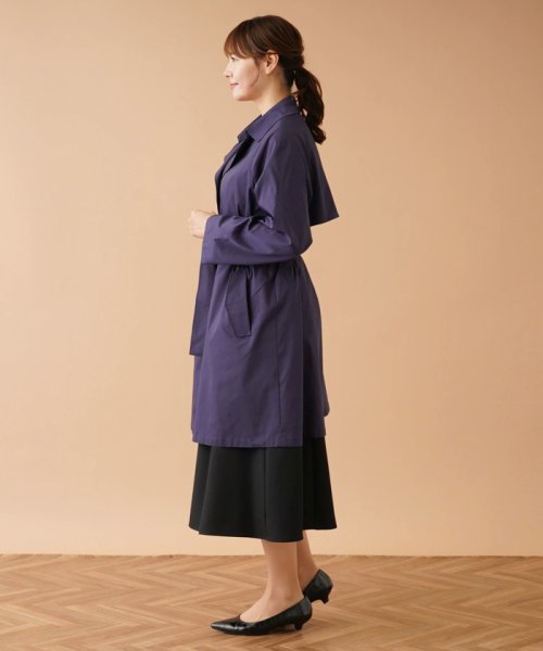 ミディ丈トレンチコート 