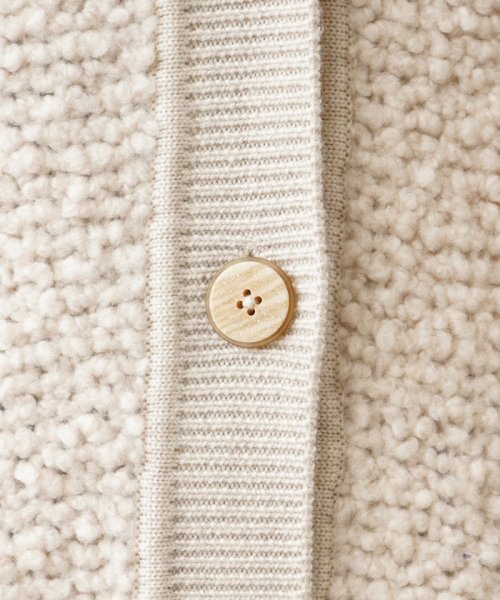 Vネックニットベスト 