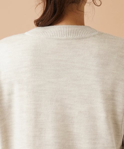 Vネックニットベスト 