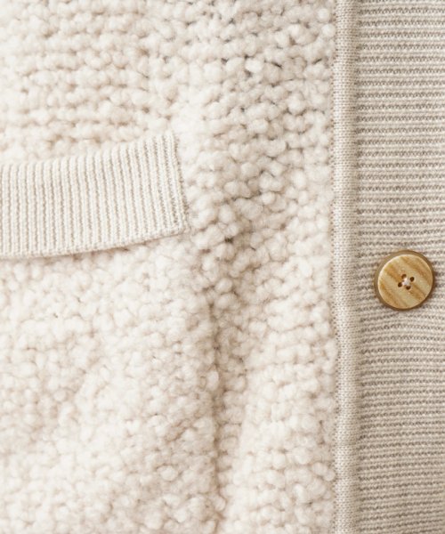 Vネックニットベスト 