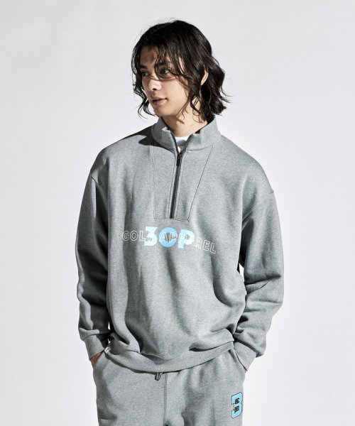 Munsingwear(マンシングウェア)/【Web限定】【ENVOY｜3Colors Penguin Logo】裏毛ジャージハーフジップスエットシャツ【アウトレット】/img10