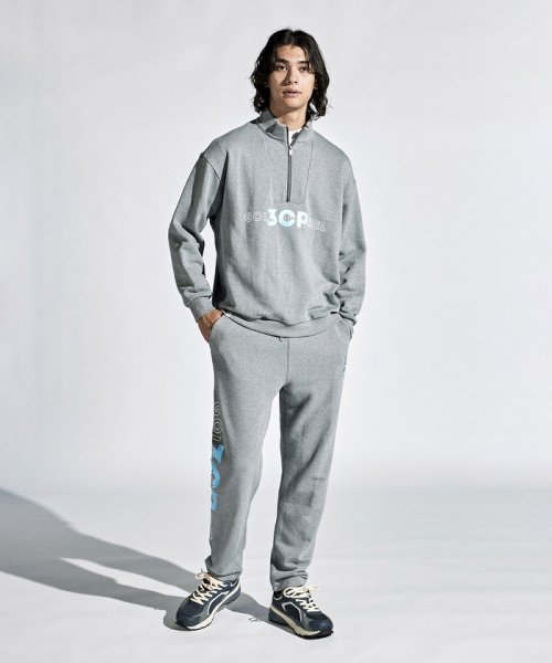 Munsingwear(マンシングウェア)/【Web限定】【ENVOY｜3Colors Penguin Logo】裏毛ジャージハーフジップスエットシャツ【アウトレット】/img19