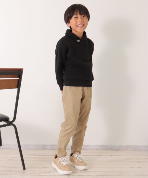 ikka kids(イッカ　キッズ)/裏起毛袖ラインショールトレーナー（120〜160cm）/img12