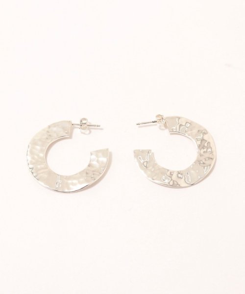 NOLLEY’S(ノーリーズ)/【Nina＆Jules/ニナ エ ジュール】Frilled Hoops Small　フリルフープスモールピアス/img01