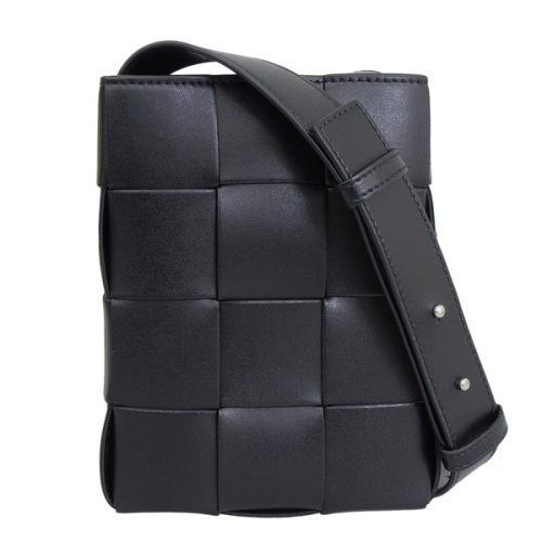 BOTTEGA VENETA ボッテガ ヴェネタ CASSETTE カセット イントレチャート MINI CROSSBODY 斜めがけ ショルダー バッグ レザ 