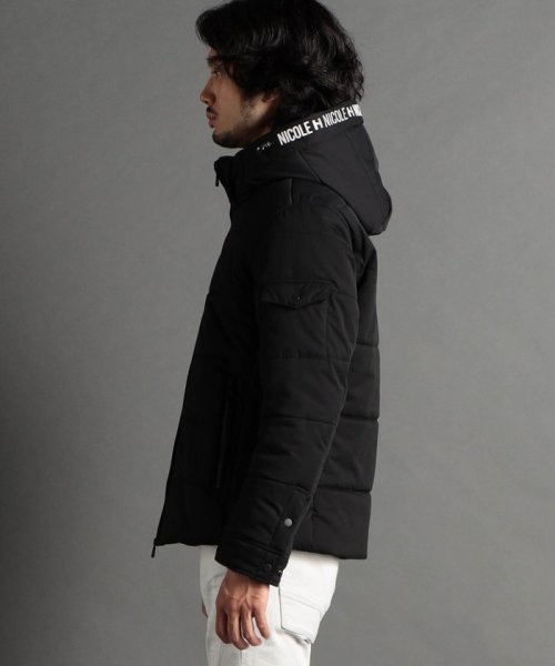 フードプリント中綿ブルゾン 